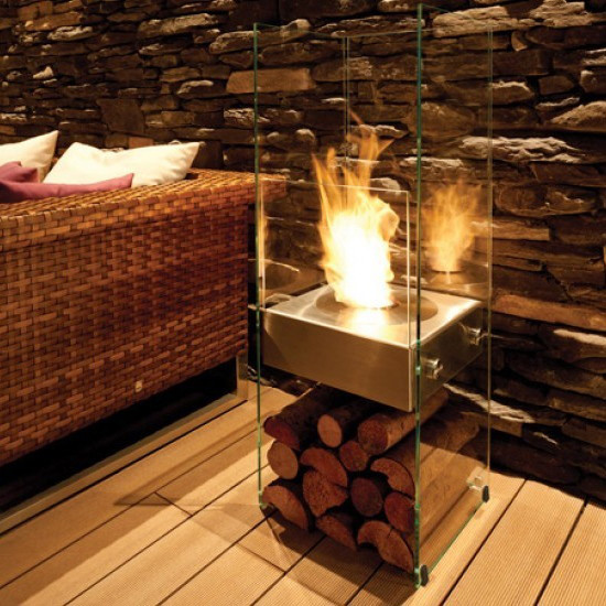 Ecosmart Front Fire Screen for Ghost Bioethanol Fire