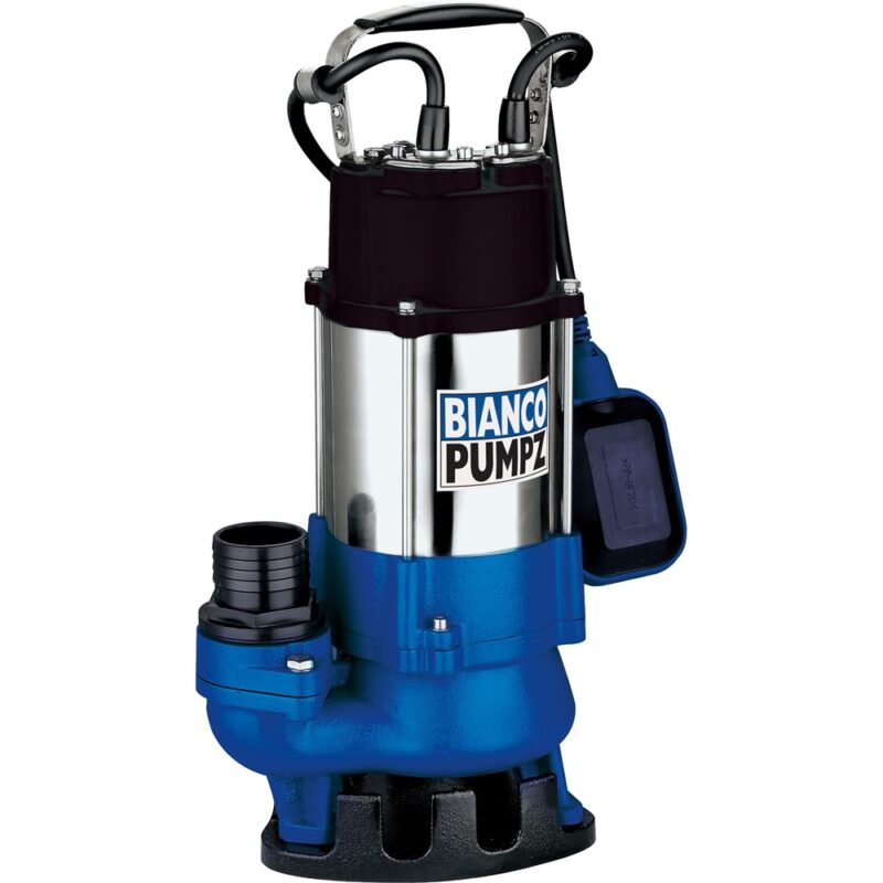 Bianco Pump Submersible Dirty Water with Float 300L/MIN 12M 750W 240V