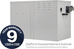 Brivis StarPro SP4 Star Series Compact Gas Ducted Heating with 9 Years Warranty