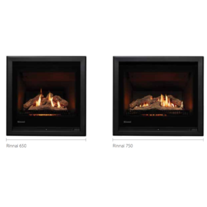 Rinnai Gas Fireplace Size Variations